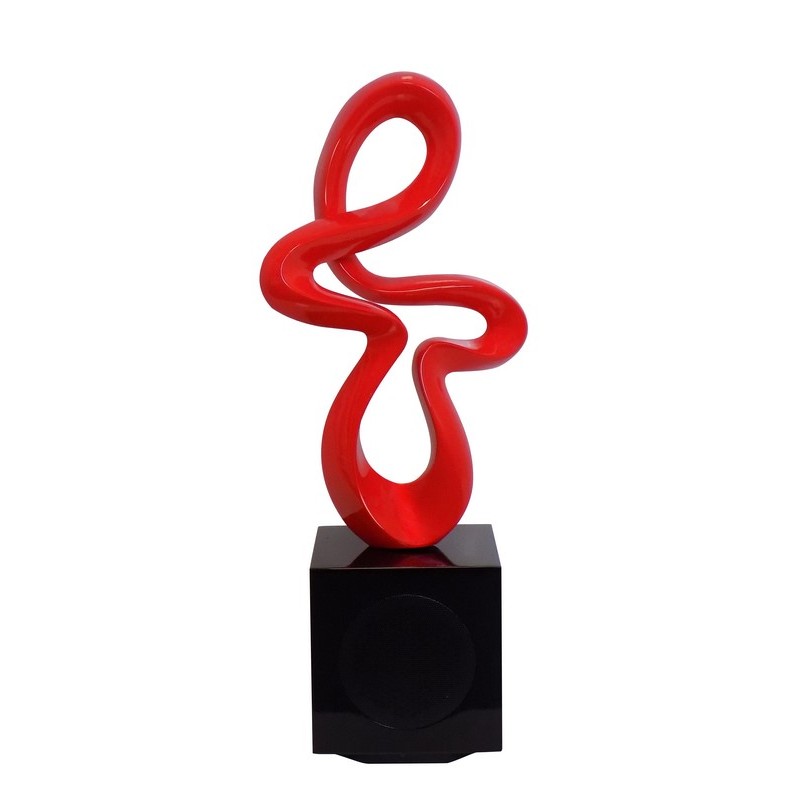 Musical Note red / speaker