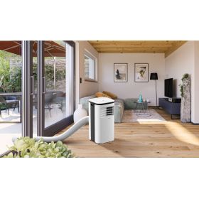 Climatiseur mobile 9000 BTU auto-évaporation Affichage LED - télécommande