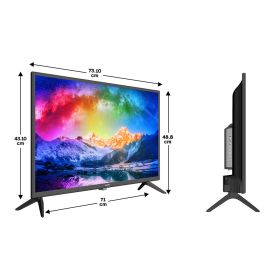 TV 32'' HD LED 80 cm triple tuner USB et HDMI