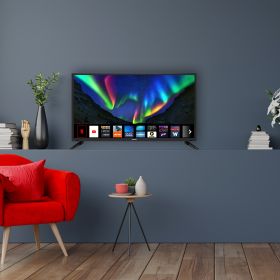 TV Smart 32'' HD LED 80 cm Netflix YouTube PrimeVideo